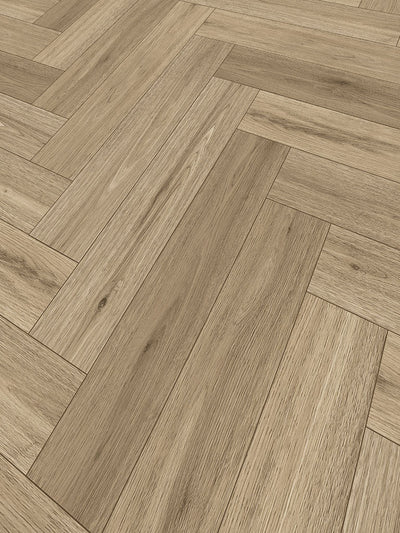 Klebe-Vinyl World of Dryback 3525HE New Orleans Oak Herringbone City